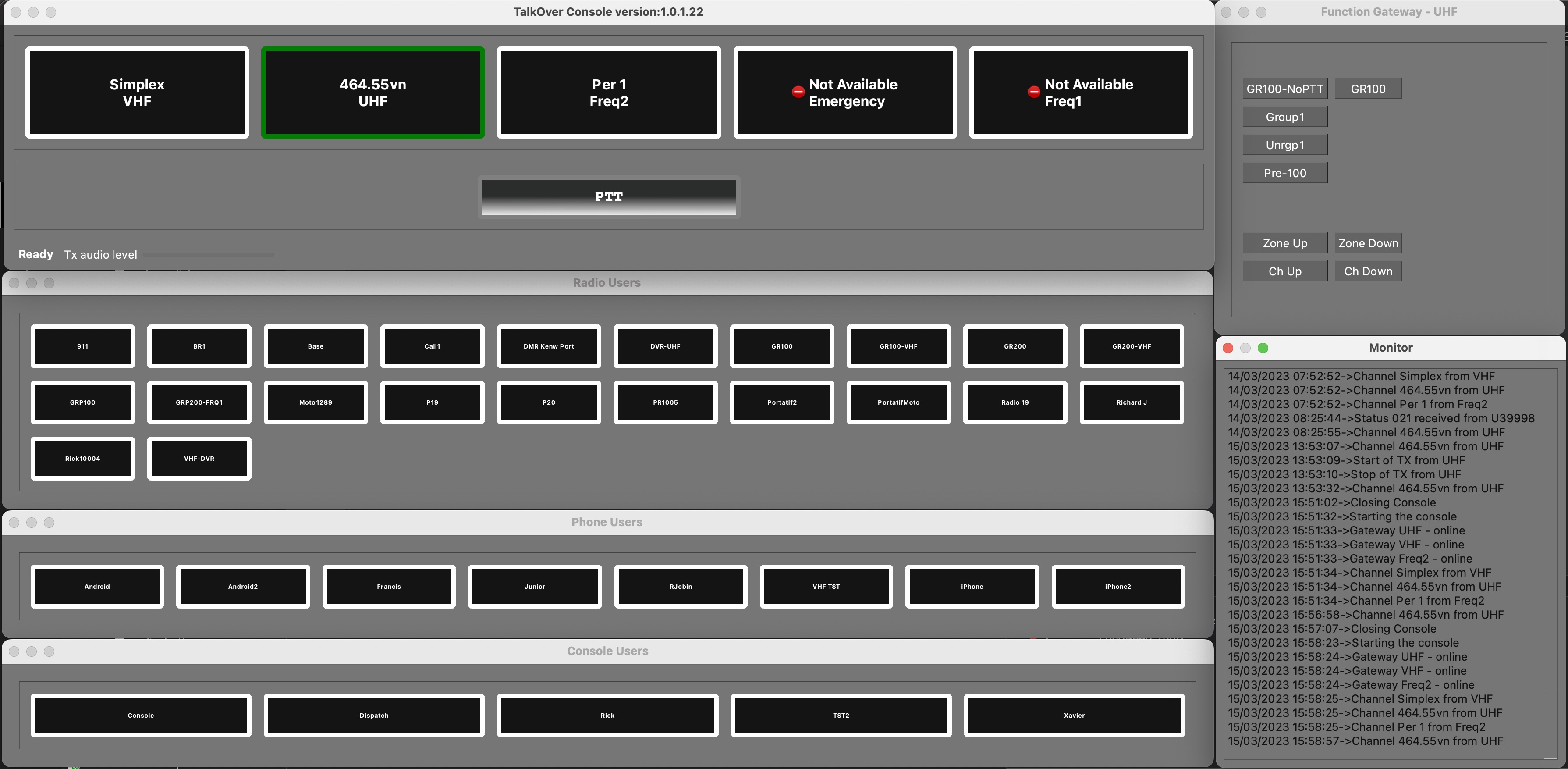 Dispatch Console